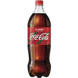 Coca Cola Classic Soft Drink 1.25L