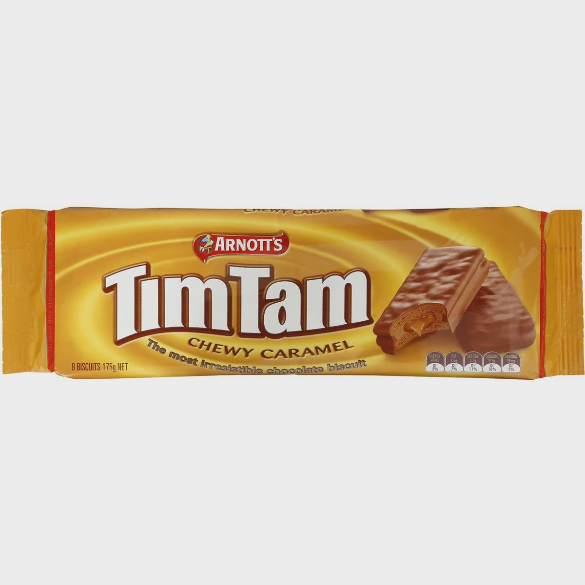 Arnotts Tim Tam Chewy Caramel 175g