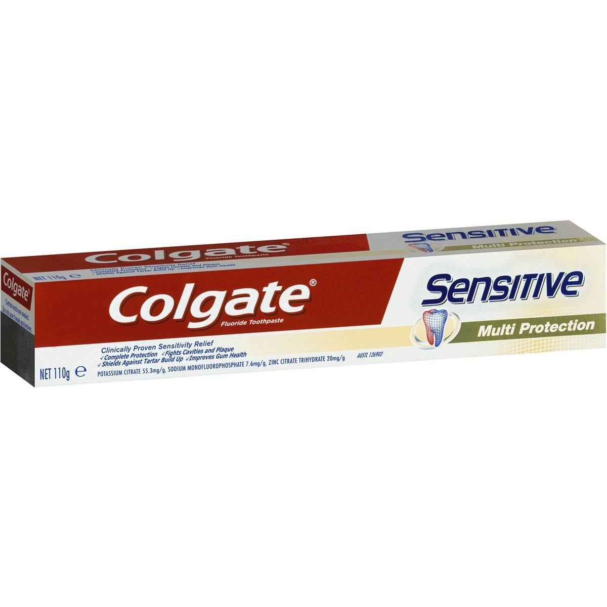 Colgate Sensitive Teeth Pain Multi-protection Toothpaste 110g