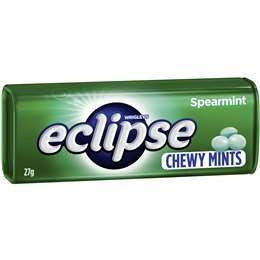 Wrigleys Eclipse Chewy Mints Spearmint 27g