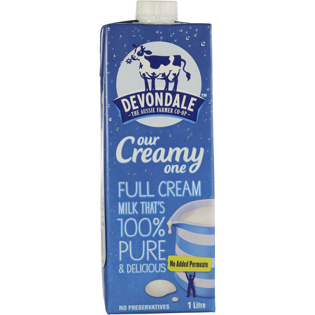 Devondale Full Cream Milk Long Life 1L