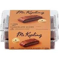 Mr Kipling Chocolate Slices 6pk