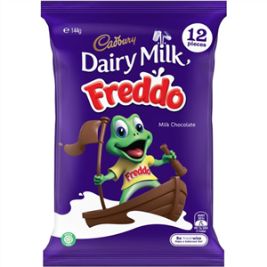 Cadbury Dairy Milk Chocolate Freddo Sharepack 144g 12pk