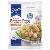 Steggles Breast Pops Tempura 1kg