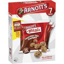 Arnotts Choc Chip Cookies Minis 7pk