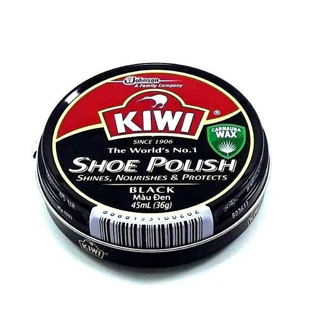 Kiwi Shoe Polish Black 36g