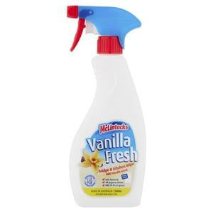 McLintocks Vanilla Fresh Fridge Wipe & Deodorizer 500ml