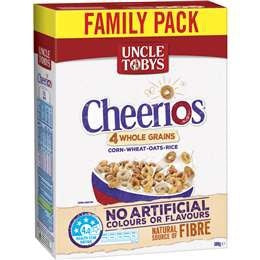 Uncle Tobys Cheerios 580g