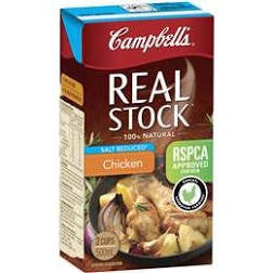 Campbells Stock Real Chicken Salt Reduced 500ml