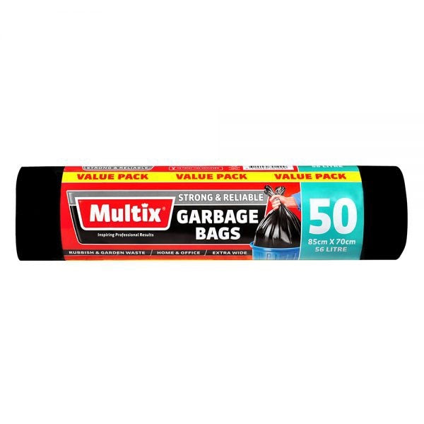 Multix Garbage Bags 56L 50pk