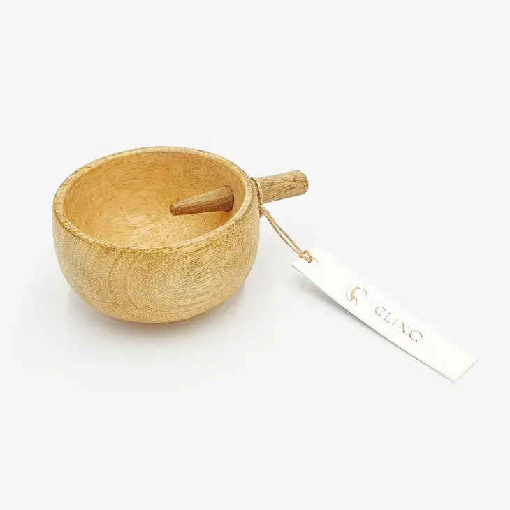 Clinq Wooden Dipping Bowl Small