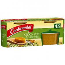 Continental Stock Pot Vegetable 112g 4pk