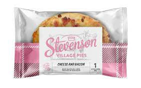 Stevenson Village Pies Cheese & Bacon Pie 1pk