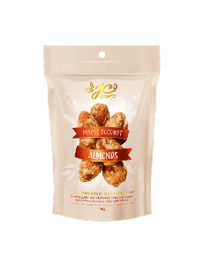 JCs Maple Coconut Almonds 170g