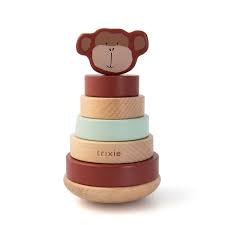 Trixie Wooden Stacking Toy Mr Monkey