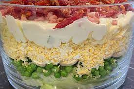 Layered Garden Salad Small