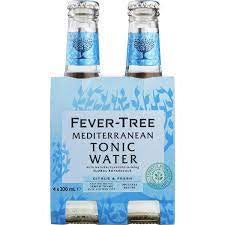 Fever-Tree Mediterranean Light Tonic Water 200ml x 4pk