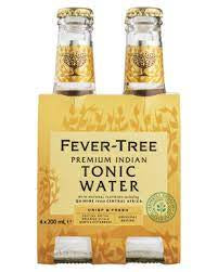 Fever-tree Premium Indian Tonic Water Bottles 200ml X 4pk