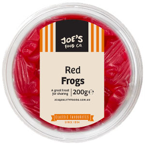 JCs Red Frogs Tub 200g