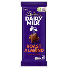 Cadbury Dairy Milk Roast Almond Chocolate Block 180g