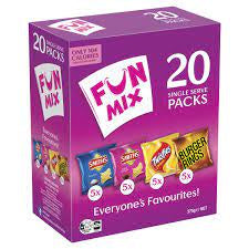 Smiths Multi Pack Fun Mix 375g 20pk