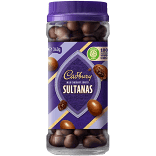 Cadbury Milk Chocolate Coated Sultanas 340g