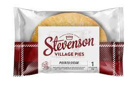 Stevenson Village Pies Steak & Potato Pie 1pk