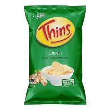 Thins Chips Chicken 175g