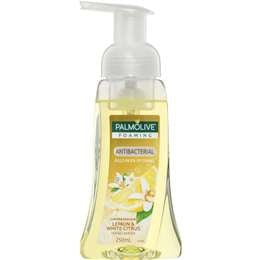 Palmolive Antibacterial Foam Soap Lemon & White Citrus 250ml