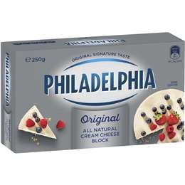 Philadelphia Cream Cheese Block 250g