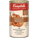 Campbells Country Ladle Soup Chicken Noodle 500g*