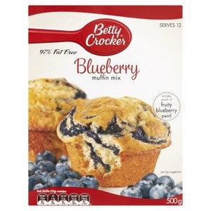 Betty Crocker Muffin Mix Blueberry 450g