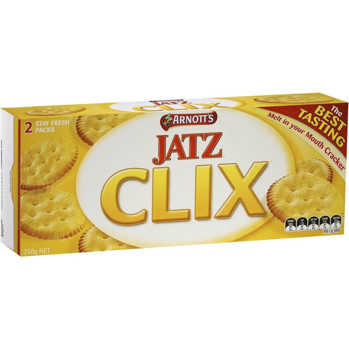 Arnotts Jatz Clix 250g