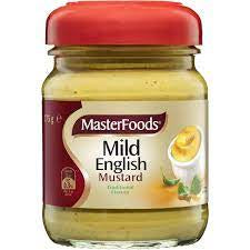 Masterfoods Mustard Mild English 175g