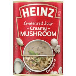 Heinz Condensed Soup Creamy Mushroom 420g