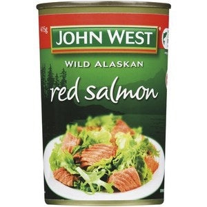 John West Salmon Red 415g