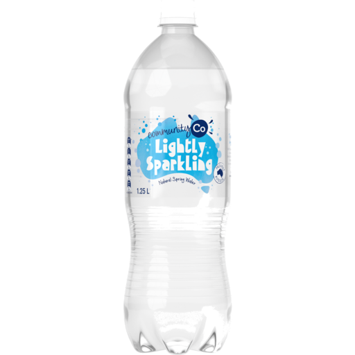 Community Co Light Sparkling Spring Water 1.25L