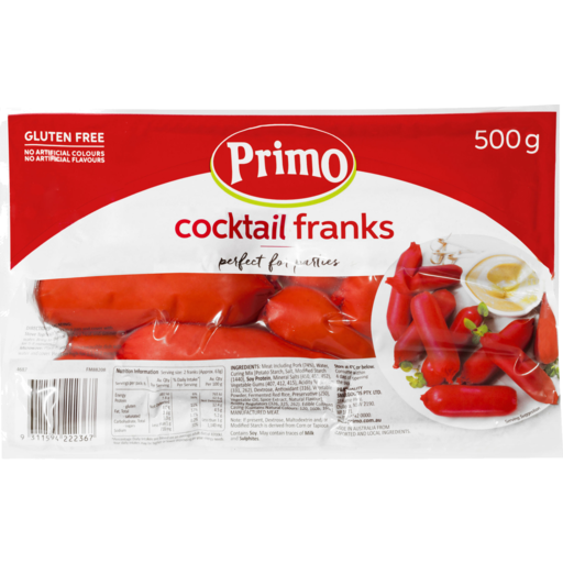 Primo Cocktail Frankfurts 500g