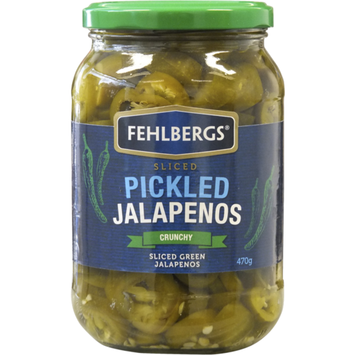 Fehlbergs Jalapenos Sliced Crunchy 470g