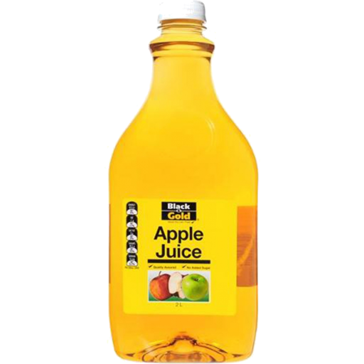 Black & Gold Apple Juice No Added Sugar Long Life 2L