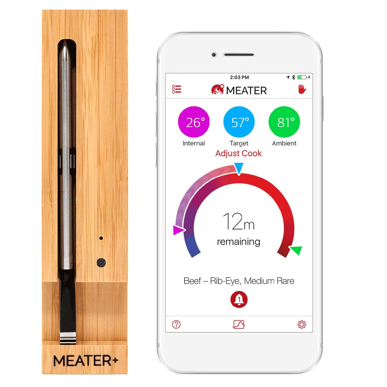 Meater Plus Single Probe & Base With 50m Range