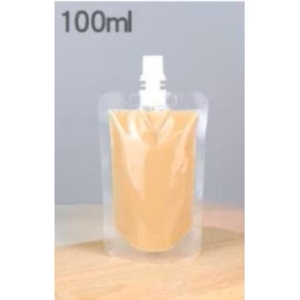 Clear Spout Pouch 100ml 100pk