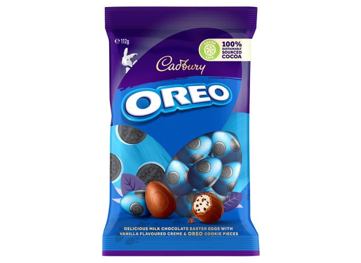 Cadbury Oreo Egg Bag 112g