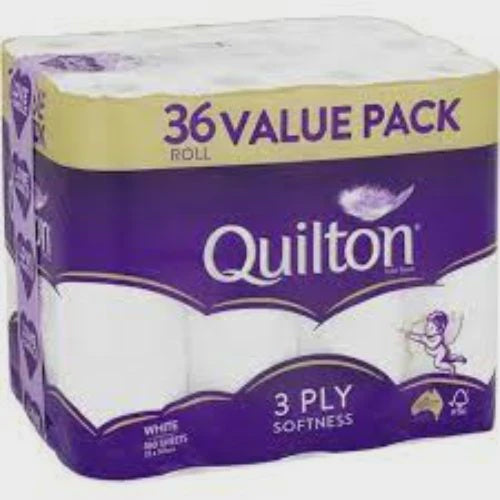 Quilton Toilet Tissue 3 Ply 36pk