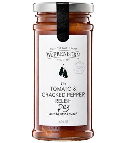 Beerenberg Tomato & Cracked Pepper Relish 265g