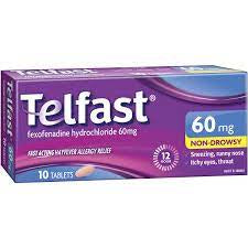 Telfast 60mg 10pk