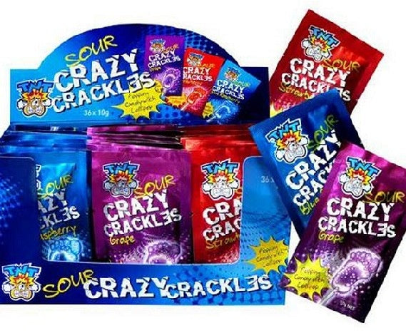 TNT Sour Crazy Crackles 10g